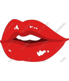  Luscious red lips
