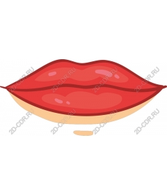  Luscious red lips