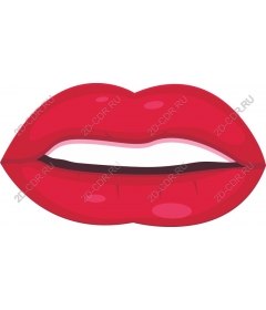  Luscious red lips