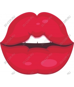  Поцелуй цвета - Яркие красные губы