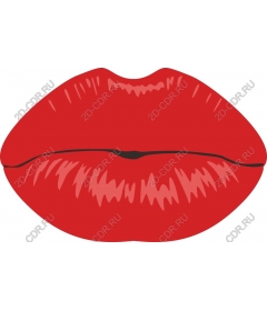  Luscious red lips