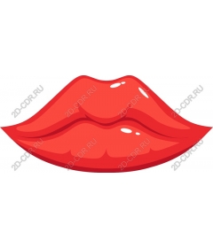  Luscious red lips