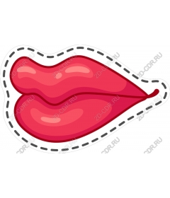  Luscious red lips