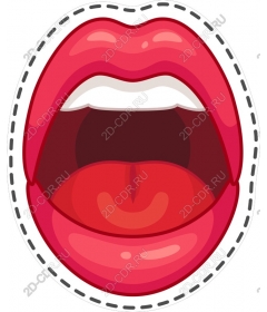  Bright open mouth