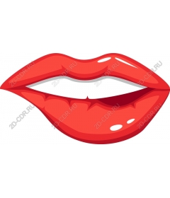  Luscious red lips