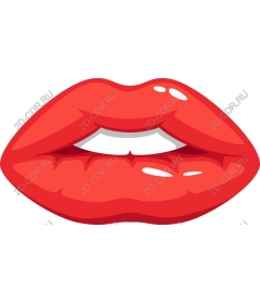  Luscious red lips