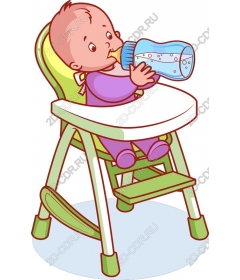  Baby in high chair