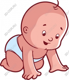  Crawling baby