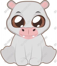 Милая мультяшная корова