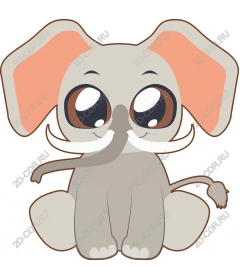  Cute clipart elephant