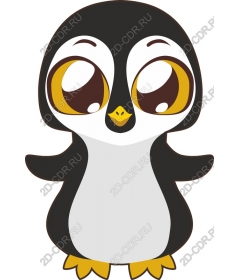  Cute cartoon penguin
