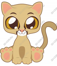  Cute cartoon cat