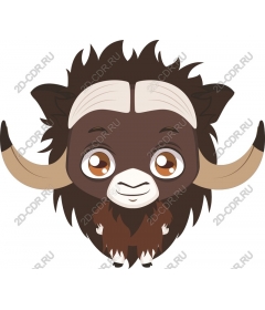  Adorable cartoon Yak
