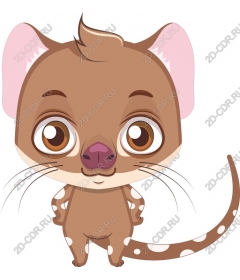  Cute cartoon quokka
