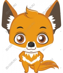  Charming mascot Fox