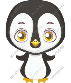  Cute cartoon penguin