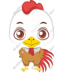  Bizarre cartoon chicken