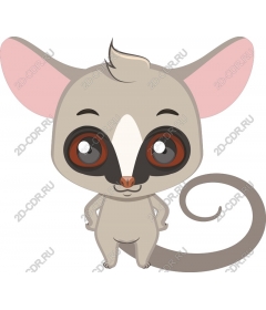 Adorable cartoon lemur