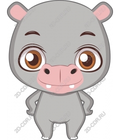 Cute Hippo