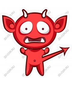 Playful Red Devil