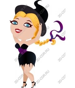  Cute witch