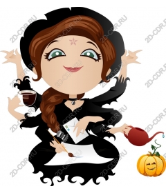  Fancy witch