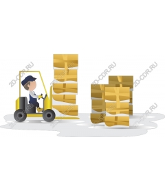 Dynamic forklift for logistics and inventory management