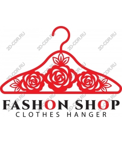 Hanger for clothes Fashion Shop