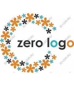  Floral circle logo-Zero