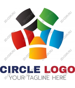  Bright round logo