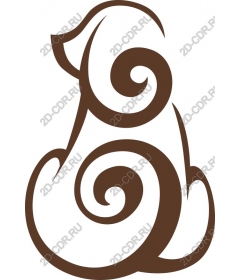  Stylized dog