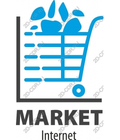  Bright shopping cart