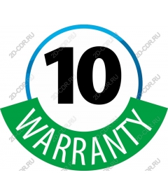 Icon 10 year guarantee