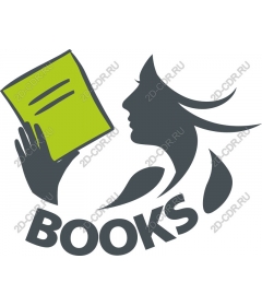 Элегантная женщина держит книгу