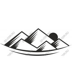  Elegant mountain landscape