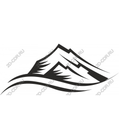  Stylized "the Mountain"