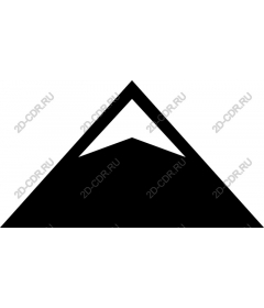 The Majesty of the mountains: Black and white