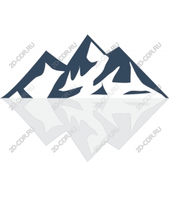 Majestic mountain reflection