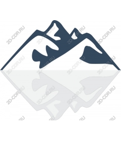 Majestic mountain reflection