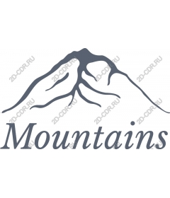 The mountains hug
