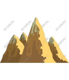 Majestic mountain trio