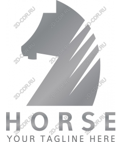  Stylized horse