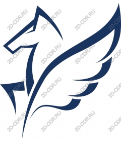 Majestic winged horse