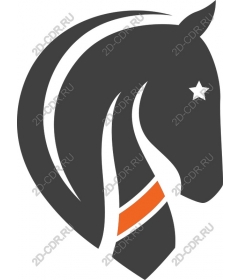  Stylized horse