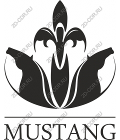  Emblem Mustang