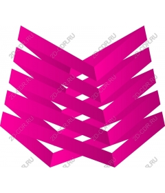 Dynamic pink geometric