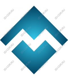  Elegant geometric abstract logo