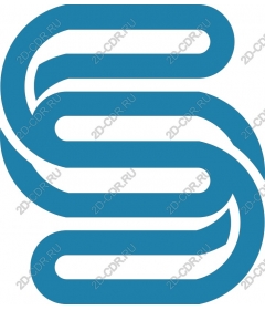  Fluid interlocking logo