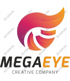 Логотип креативной компании Mega Eye