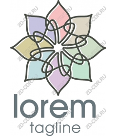  Elegant floral mandala